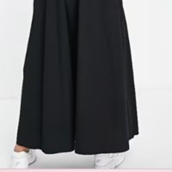 InWear Chic Black Sleeveless jersey bodice Cami Maxi Dress – Size X-Large - Picture 13 of 15